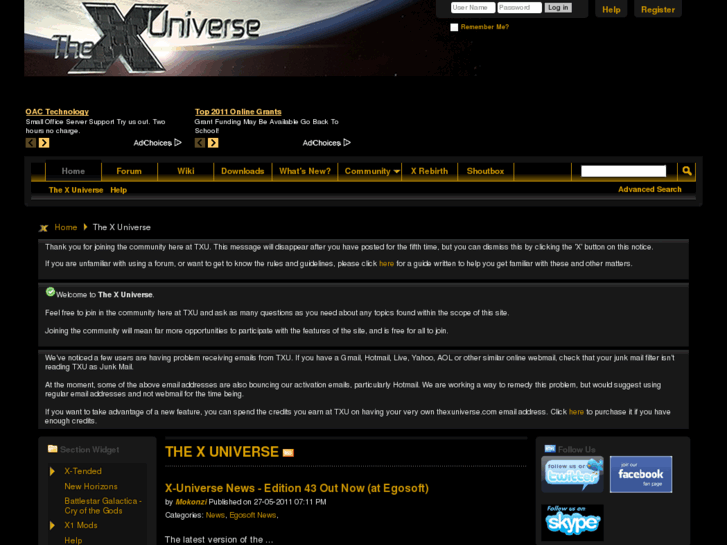 www.thexuniverse.com