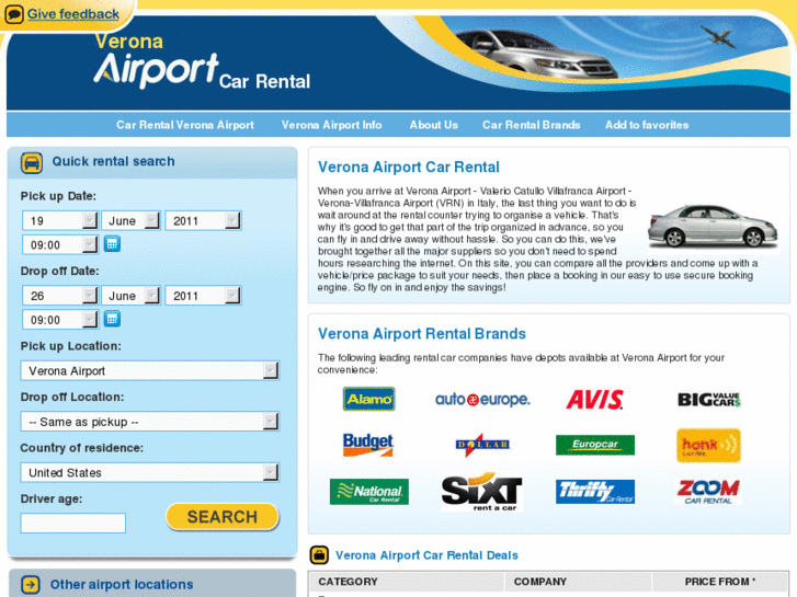 www.veronaairportcarrental.net