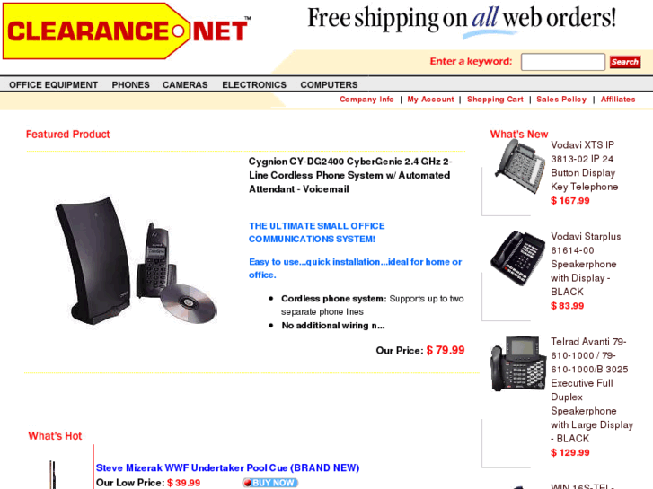www.clearance.net