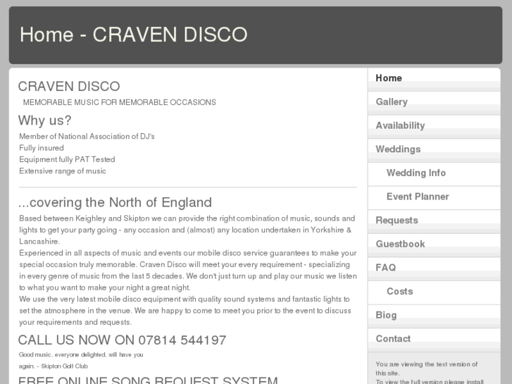 www.cravendisco.co.uk