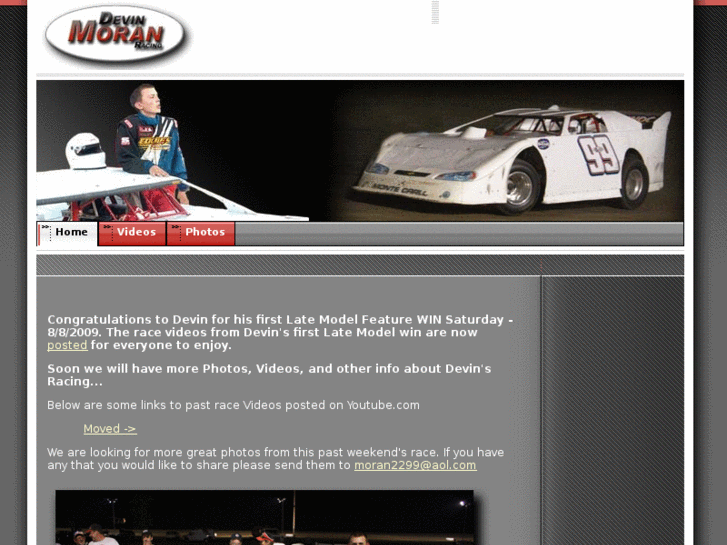 www.devinmoranracing.com