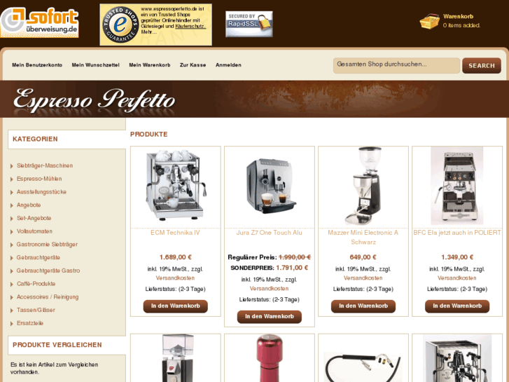 www.espressoperfetto.com