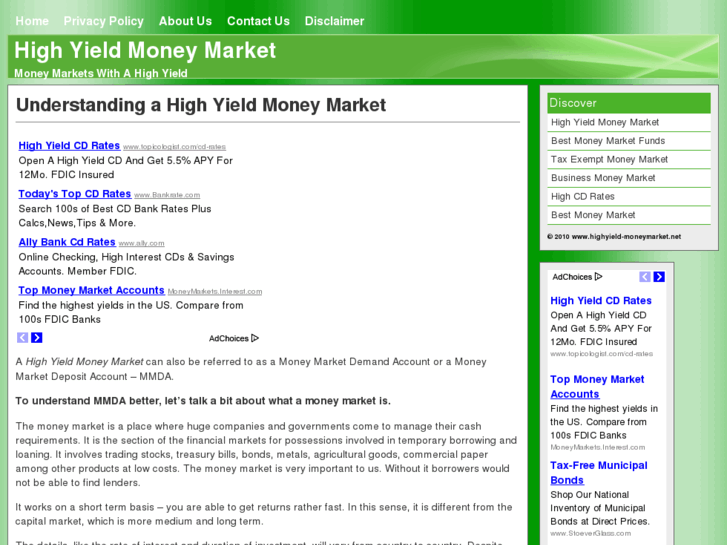 www.highyield-moneymarket.net