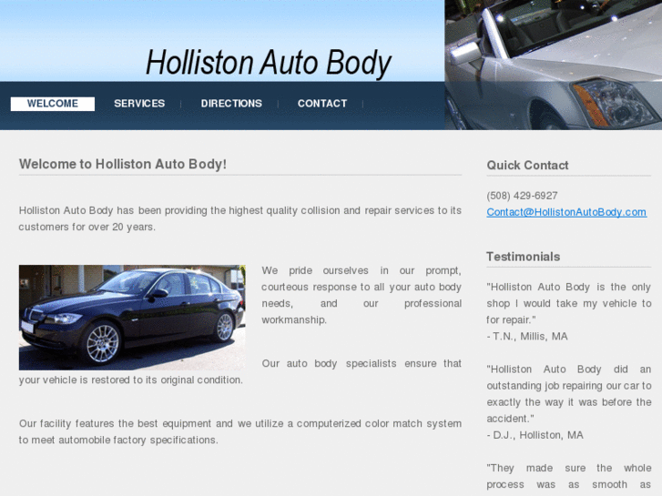 www.hollistonautobody.com