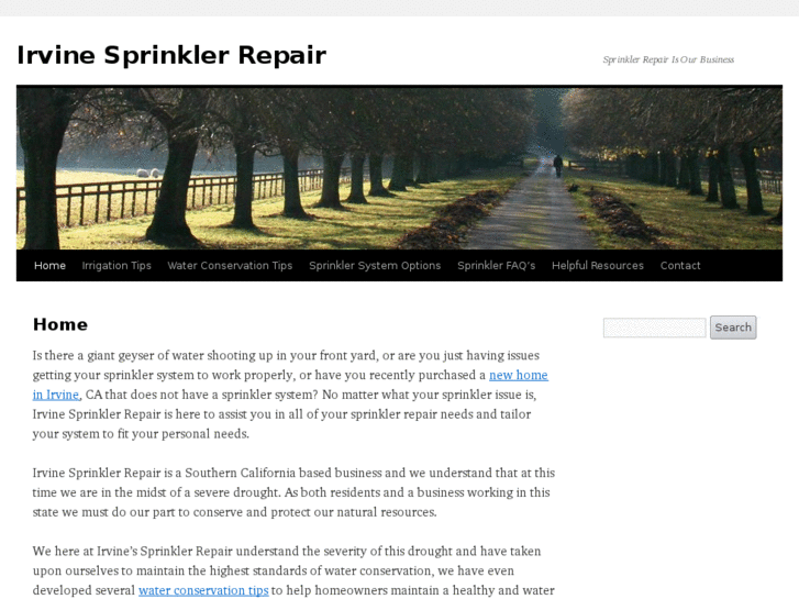 www.irvinesprinklerrepair.com