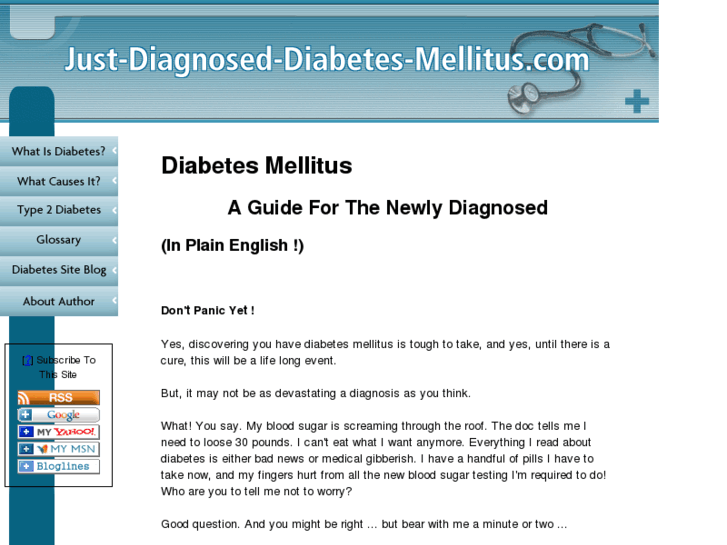 www.just-diagnosed-diabetes-mellitus.com