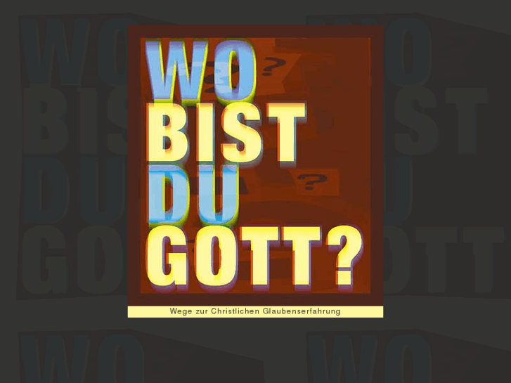 www.wo-bist-du-gott.net