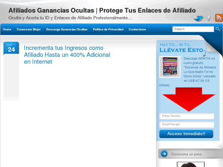 www.afiliadosgananciasocultas.com