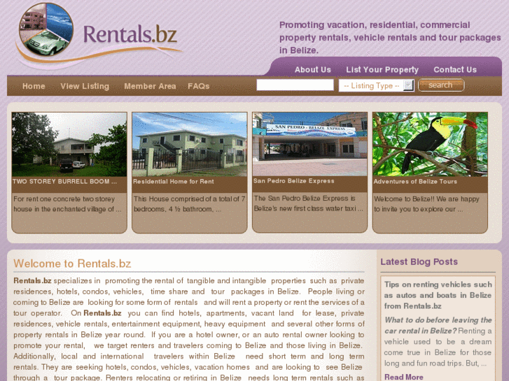 www.belizerentals.info