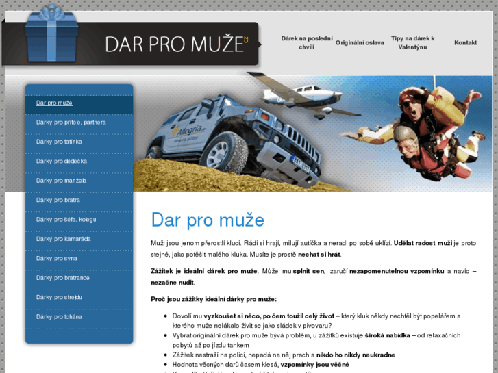 www.dar-pro-muze.cz