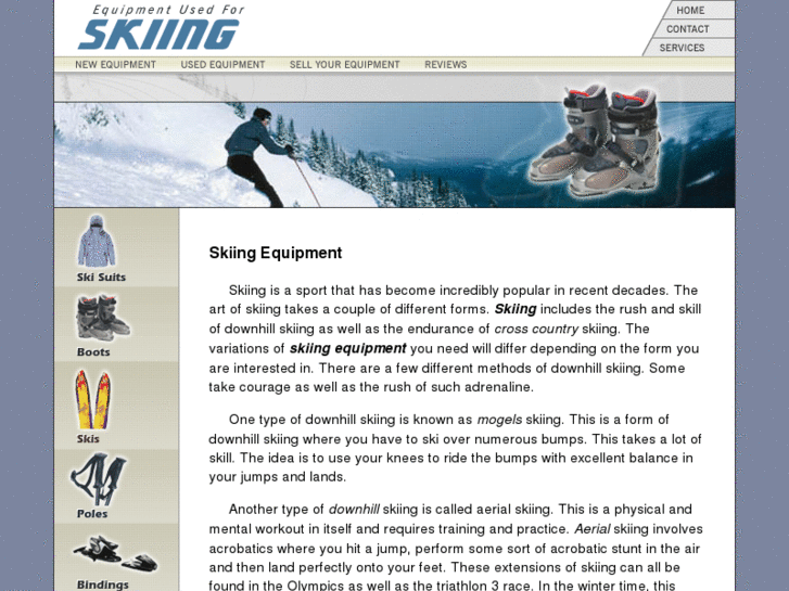 www.equipmentforski.com