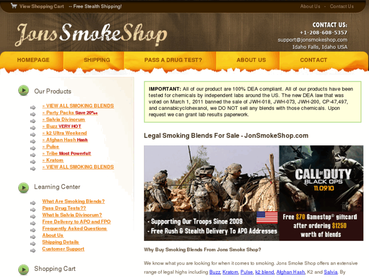 www.jonsmokeshop.com