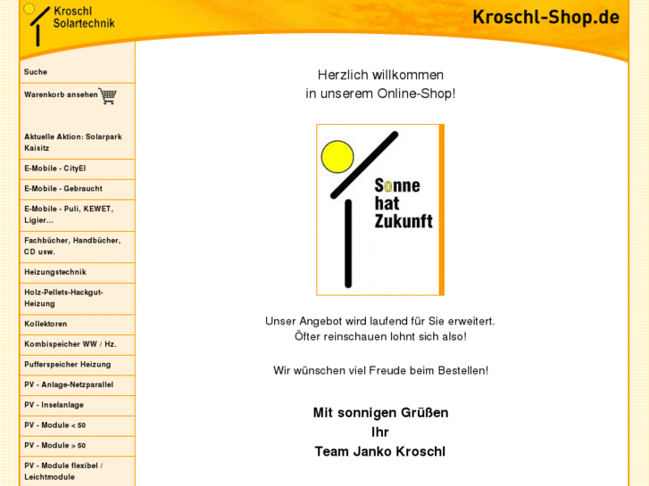 www.kroschl-shop.de