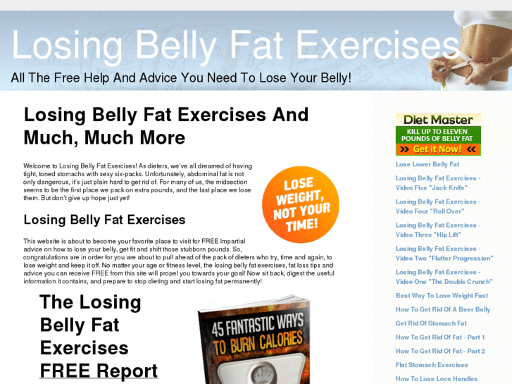 www.losingbellyfatexercises.com