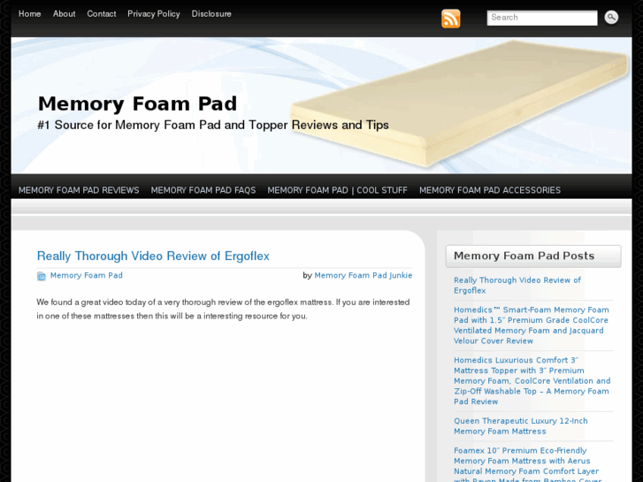 www.memoryfoampadsite.com