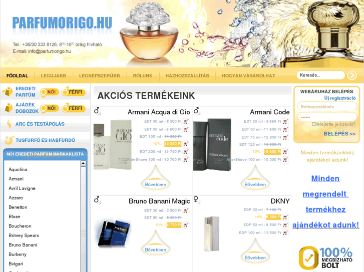 www.parfumorigo.hu