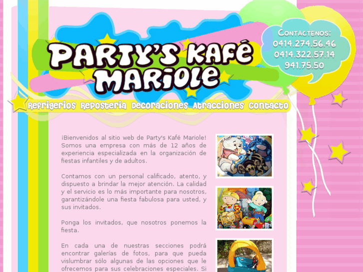 www.partyskafemariole.com