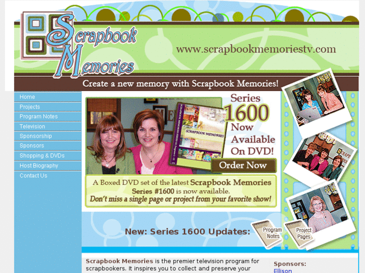 www.scrapbookmemories.tv