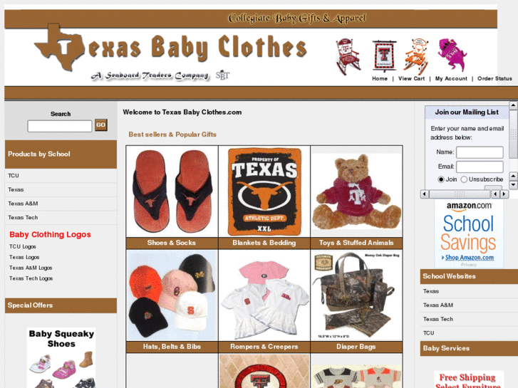 www.texasbabyclothes.com