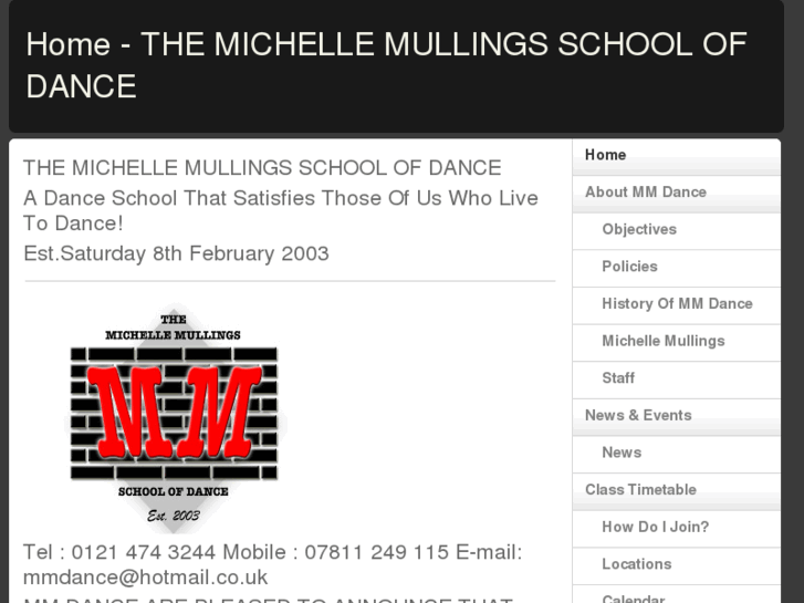 www.themichellemullingsschoolofdance.com