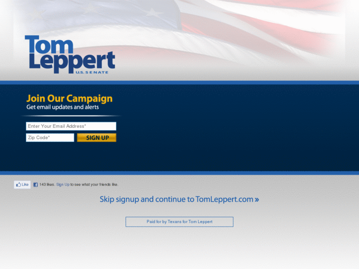 www.tomleppertforussenate2012.net