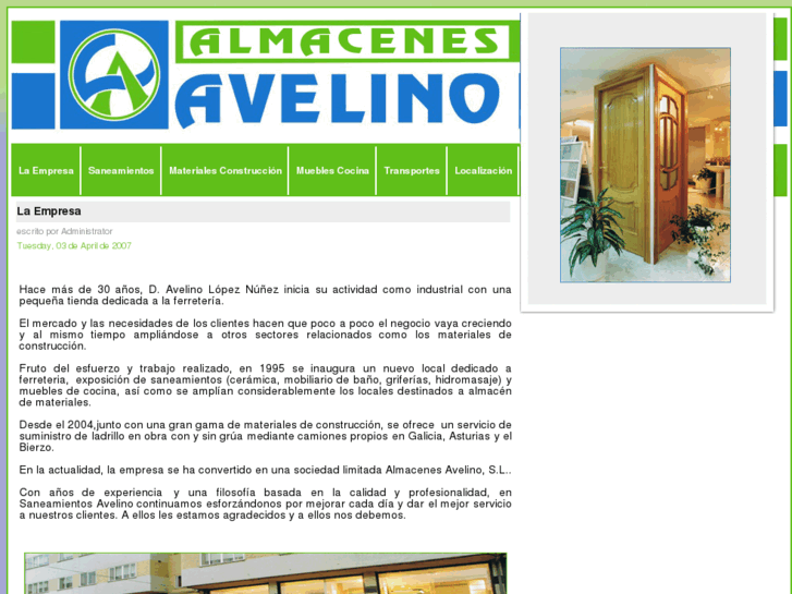 www.almacenesavelino.com