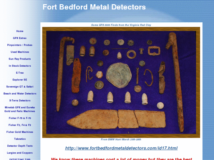 www.bedfordminelabdetectors.com