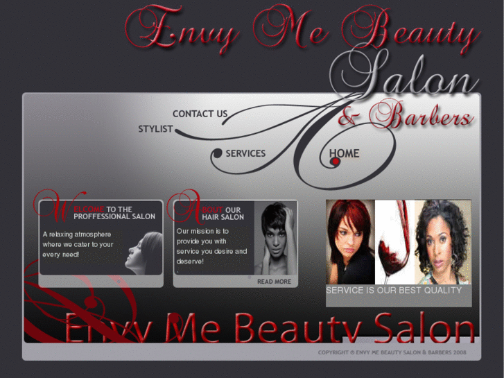 www.envymebeautysalon.com