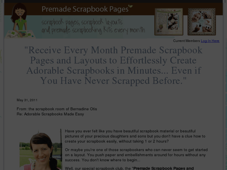 www.epremadescrapbookpages.com