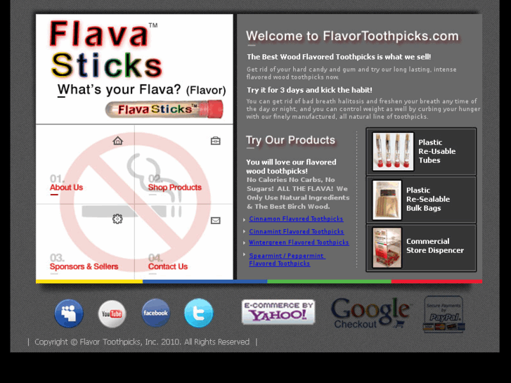 www.flavortoothpicks.com