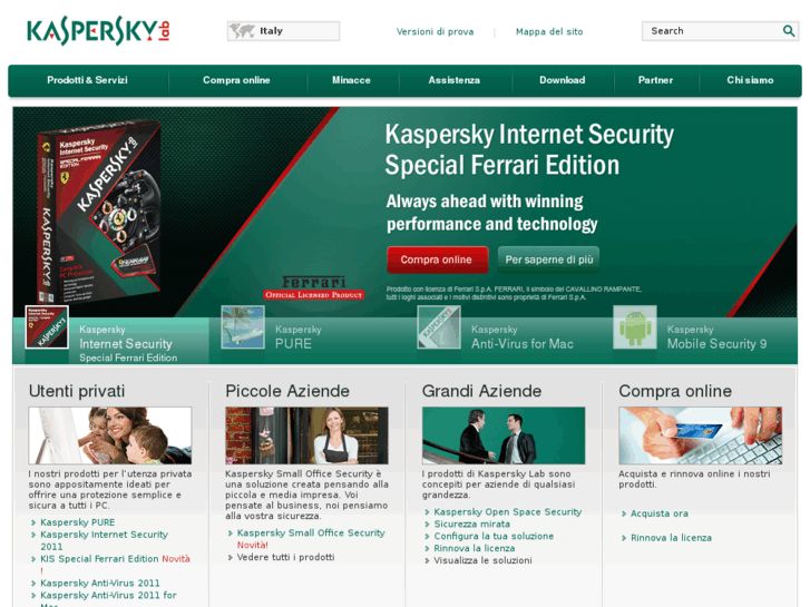 www.kaspersky.it