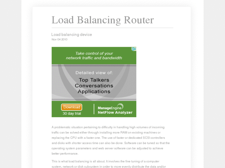 www.loadbalancingrouter.info