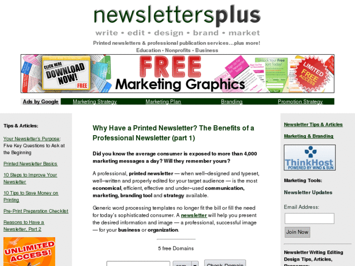 www.newsletters-plus.net