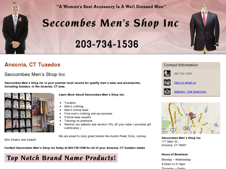 www.seccombesmensshop.com