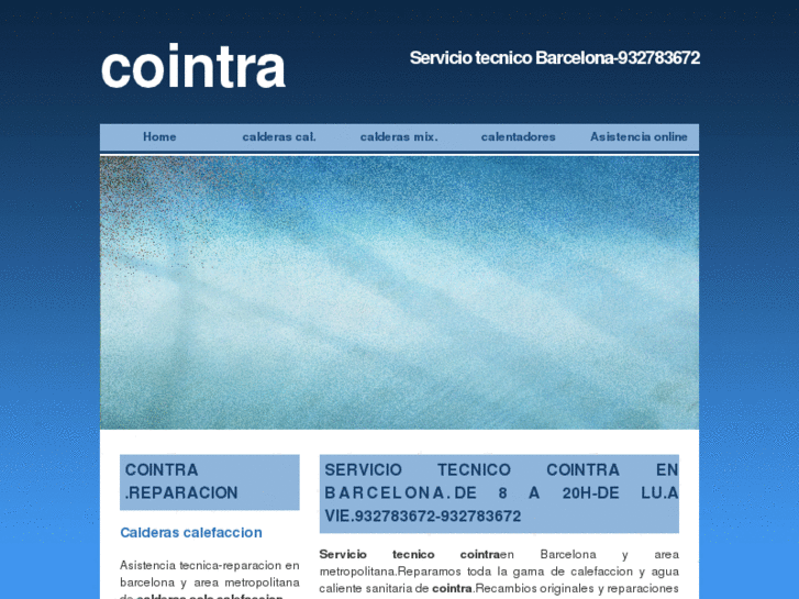 www.serviciotecnicocointra-barcelona.es