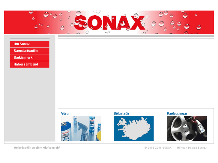 www.sonax.is