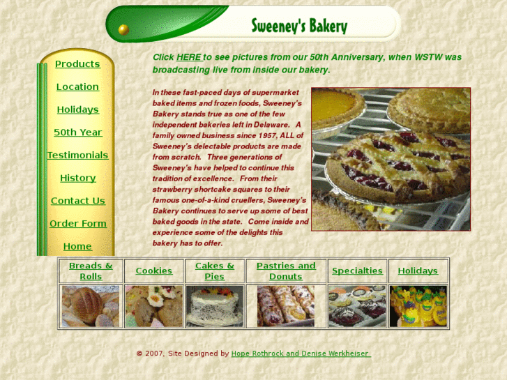 www.sweeneysbakery.com