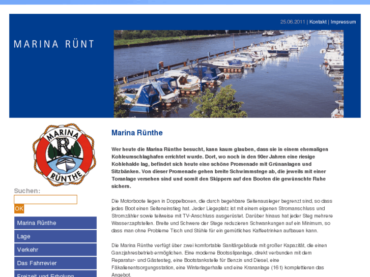 www.yachthafen-marina-ruenthe.de