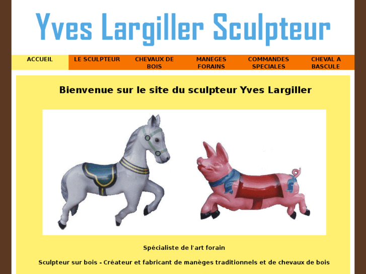 www.yveslargillersculpteur.fr