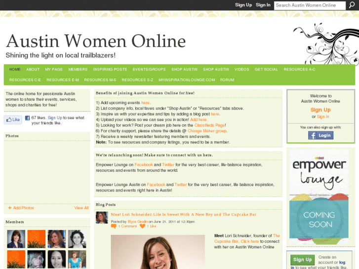 www.austinwomenonline.com