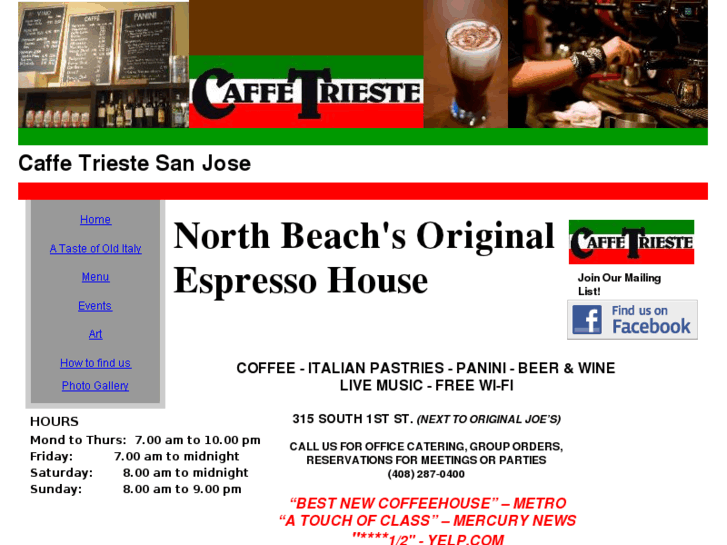 www.caffetriestesj.com