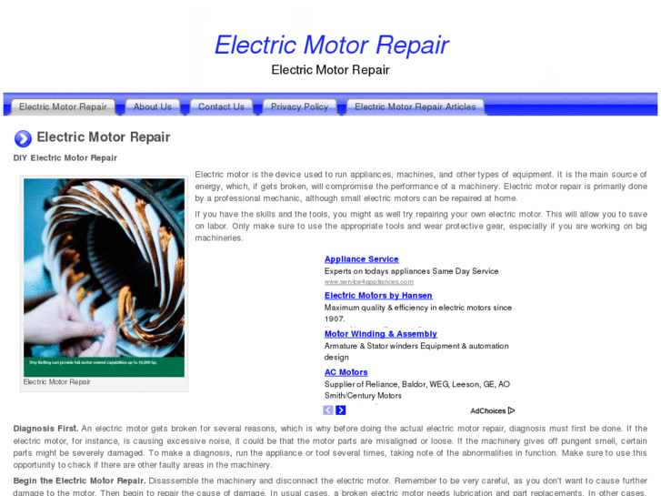 www.electricmotorrepair.org