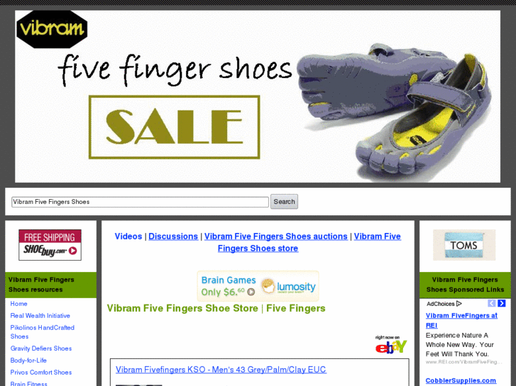 www.fivefingershoesale.com