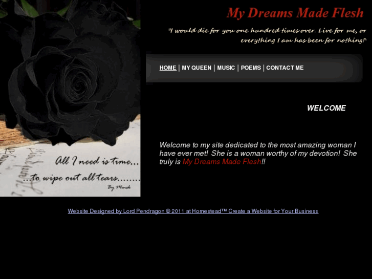 www.mydreamsmadeflesh.com