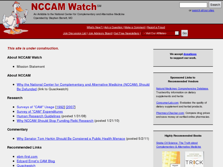 www.nccamwatch.org