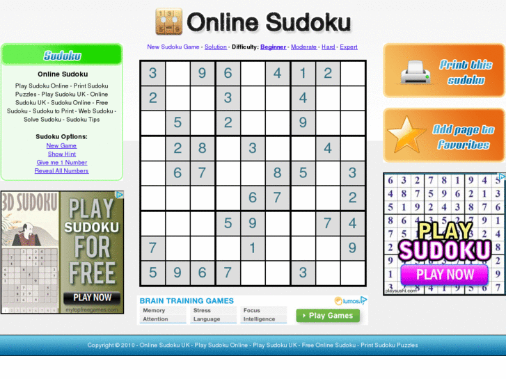 www.online-sudoku.co.uk