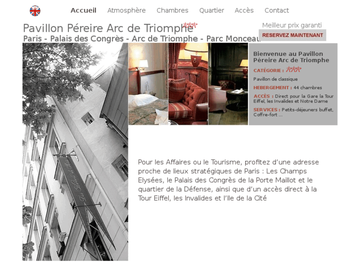 www.pavillon-pereire-arc-de-triomphe.com