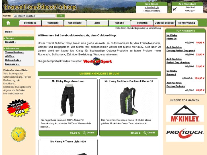 www.travel-outdoor-shop.de