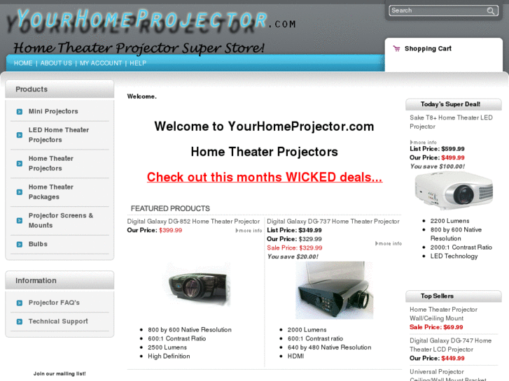 www.yourhomeprojector.com