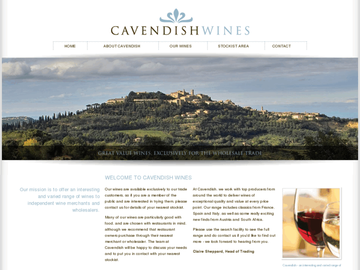 www.cavendishwines.com